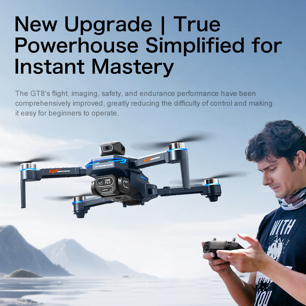 Original GT8 Drone 8K Professi - Jjrc Drone X12 recension och pris