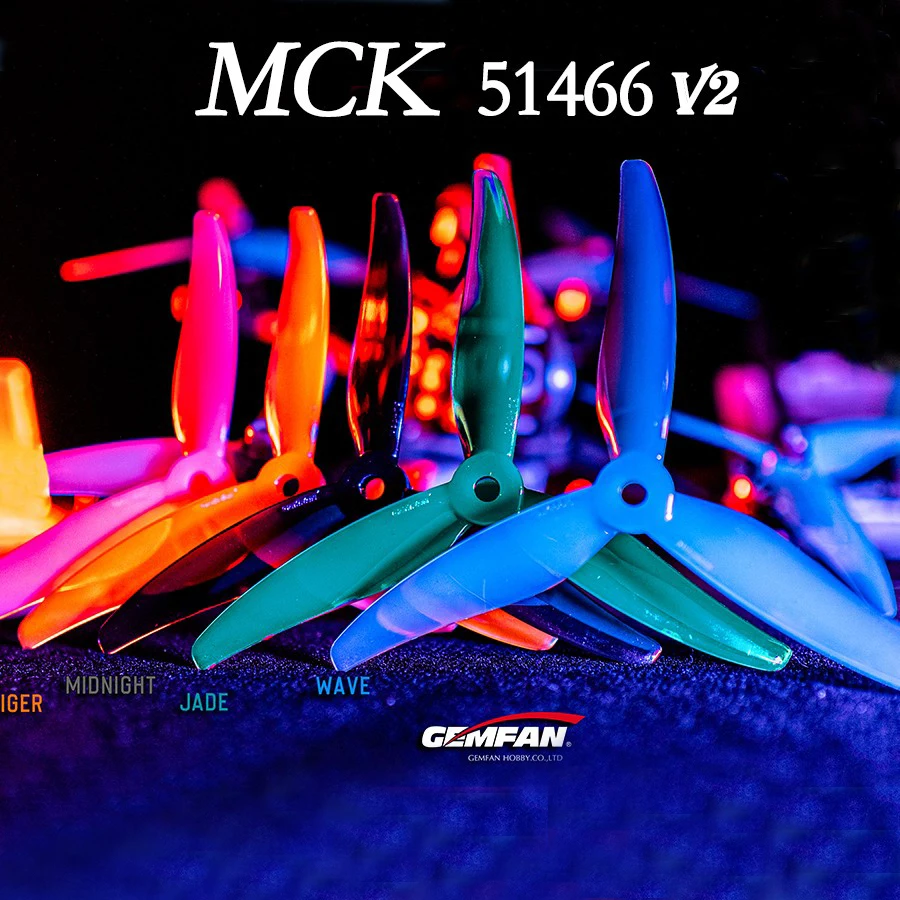 24pcs/12 pairs Gemfan 51466 V2 - Drone Battery Strap recension och pris