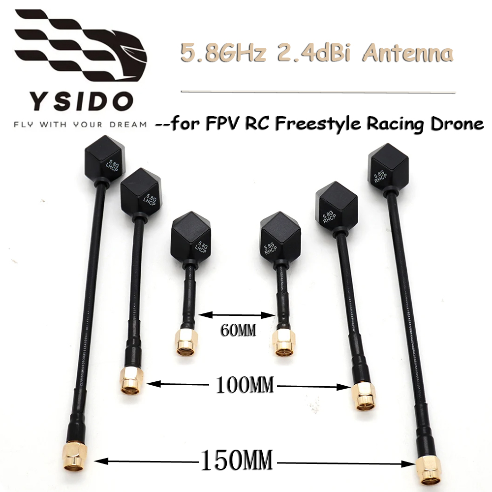5.8Ghz Lightweight Antenna SMA - Drone Battery Strap recension och pris